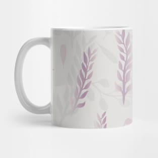 Spring Emotion Branches & Leaves Pale Pink Mug